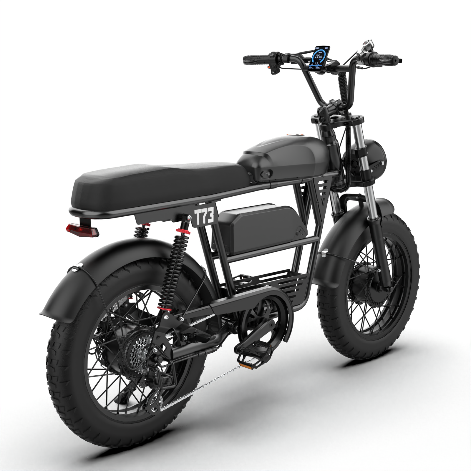 T73 Dual Motor & Battery Ebike