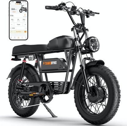 T73 Dual Motor & Battery Ebike