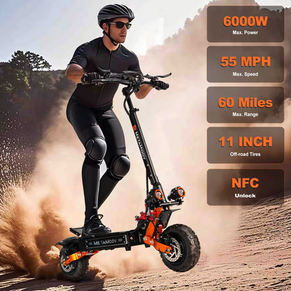 ZO01 Plus 6000W Off Road Escooter