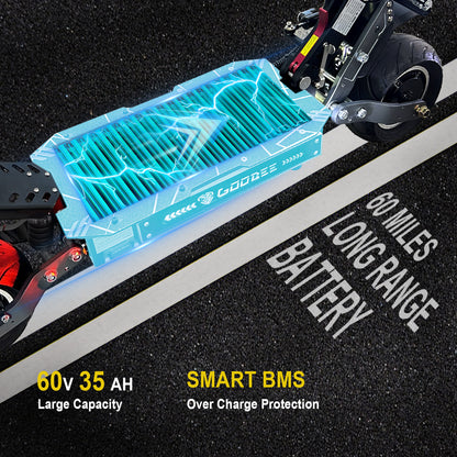 ZO01 PRO 6000W High Power Escooter