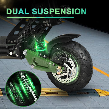 Dual suspension & Brake Disc