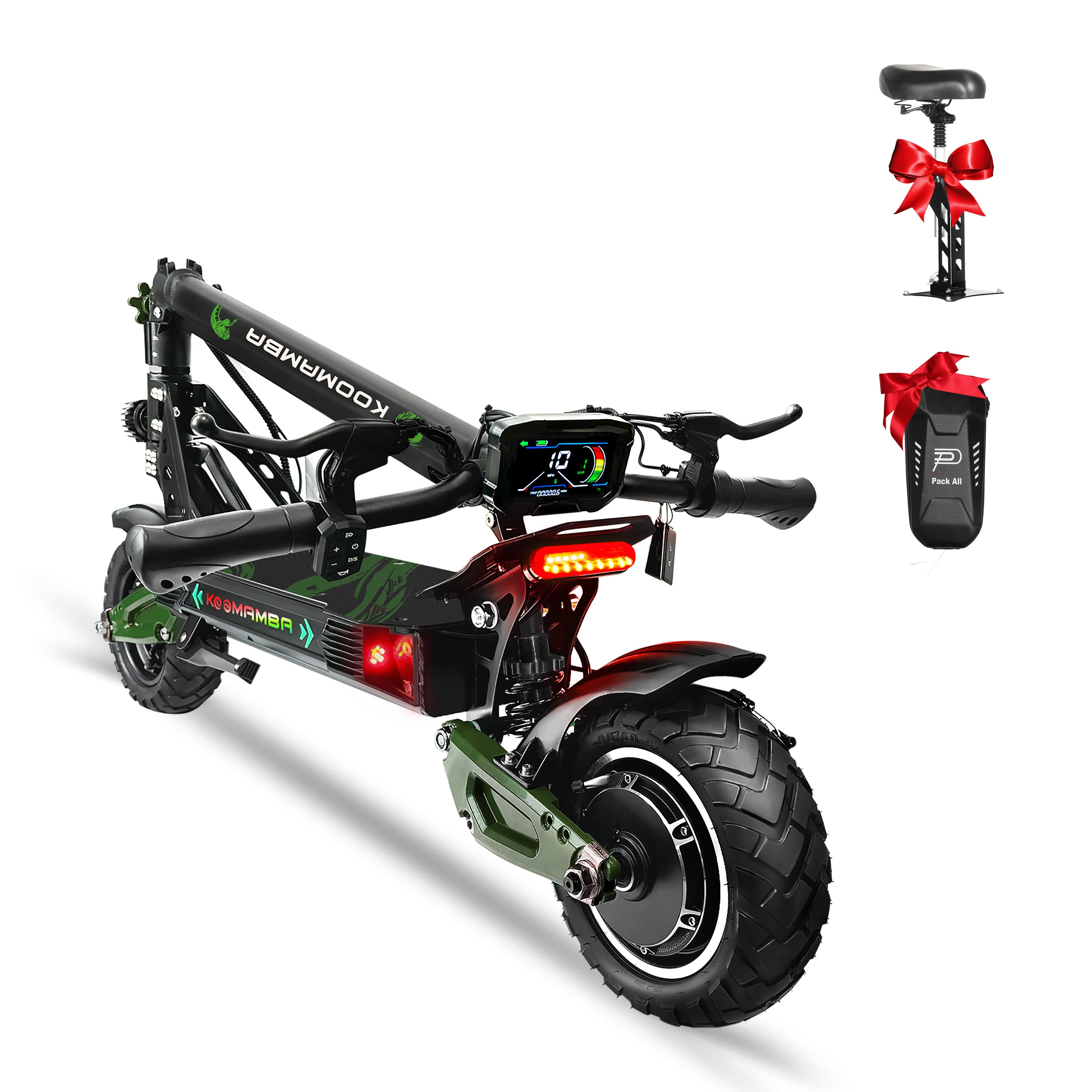 ZU06 1200W folding_scooter With Seat